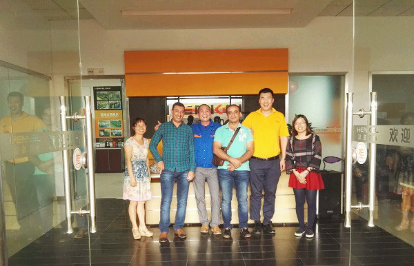 漢高機(jī)械埃及客戶來(lái)訪