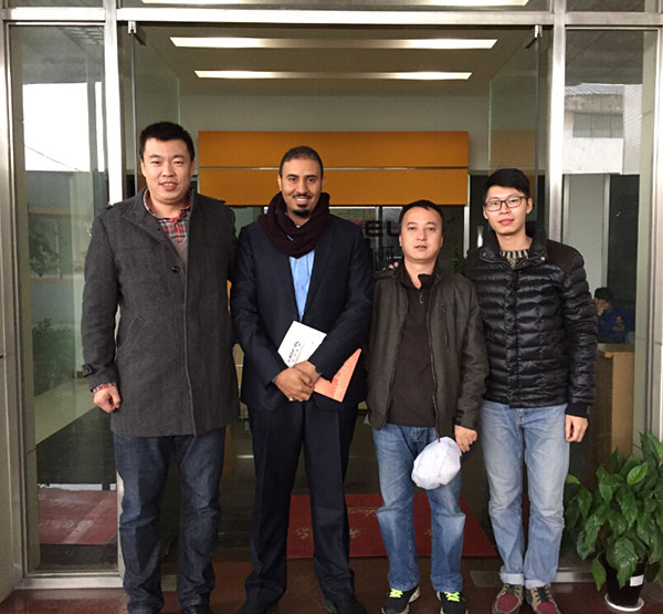 漢高機械不銹鋼焊管機，內整平機，光亮退火設備意向客戶來訪